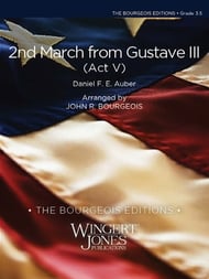 2nd March from Gustave III Concert Band sheet music cover Thumbnail